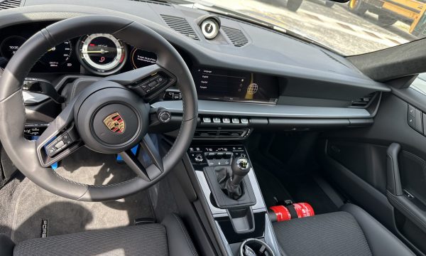 Elite Car Vault 2023 Porsche GT3 Touring inside driver